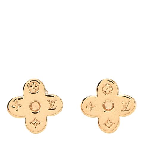 louis vuitton flower stud earrings|Louis Vuitton earrings flannels.